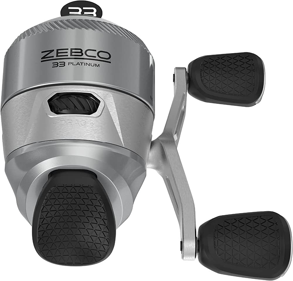 Zebco 33 Platinum Spincast Reel, 5 Ball Bearings reels